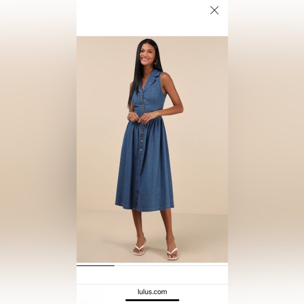 Lulus Levon midi dress